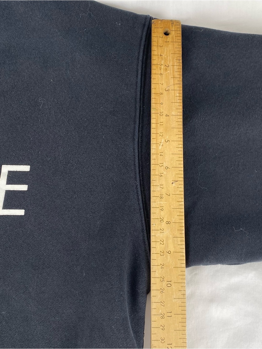 Brunette The Label Black Oversized Wide Sleeve Crewneck Sweatshirt M/L - Picture 6 of 7